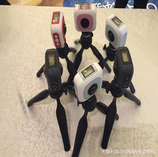 华为手机的全景拍摄吗:双镜头拍摄神器  OKAA VR全景相机上线京东众筹