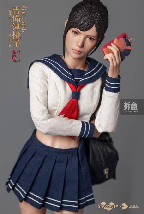 决色手机壳:ASMUS TOYS 爆裂女孩 第二弹 吉备津桃子1/6可动人偶-第12张图片-太平洋在线下载