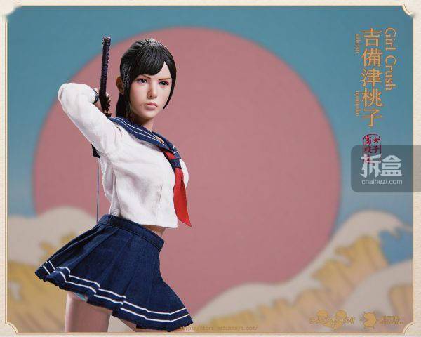 决色手机壳:ASMUS TOYS 爆裂女孩 第二弹 吉备津桃子1/6可动人偶-第16张图片-太平洋在线下载