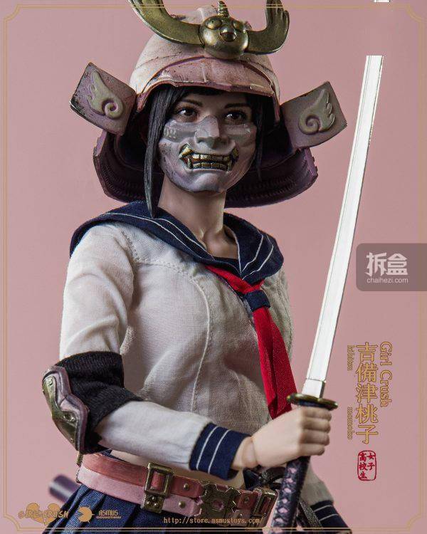 决色手机壳:ASMUS TOYS 爆裂女孩 第二弹 吉备津桃子1/6可动人偶-第22张图片-太平洋在线下载