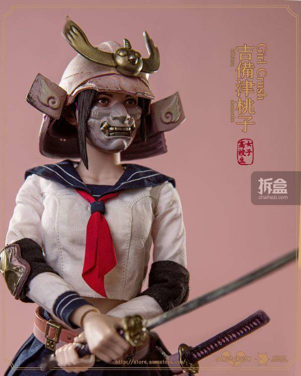 决色手机壳:ASMUS TOYS 爆裂女孩 第二弹 吉备津桃子1/6可动人偶-第23张图片-太平洋在线下载