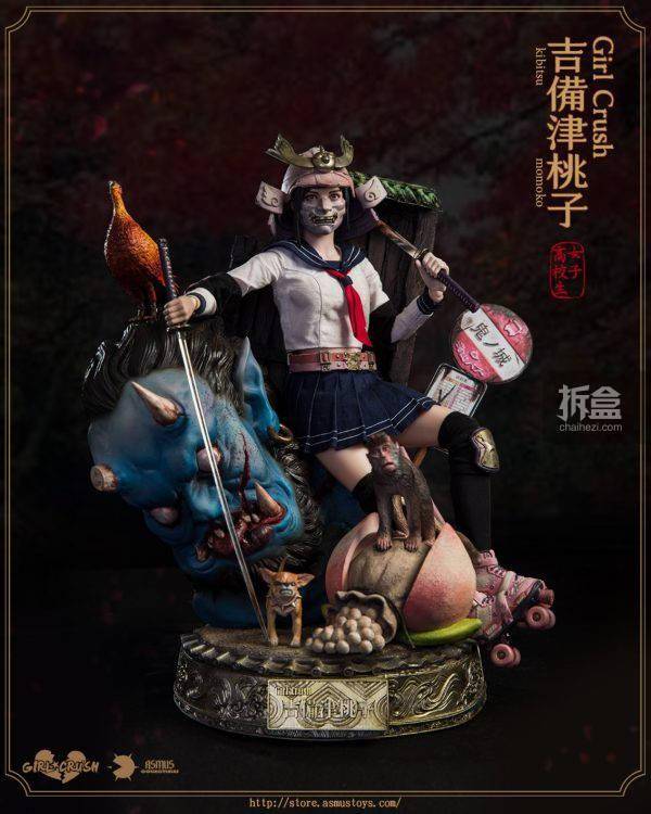 决色手机壳:ASMUS TOYS 爆裂女孩 第二弹 吉备津桃子1/6可动人偶-第24张图片-太平洋在线下载