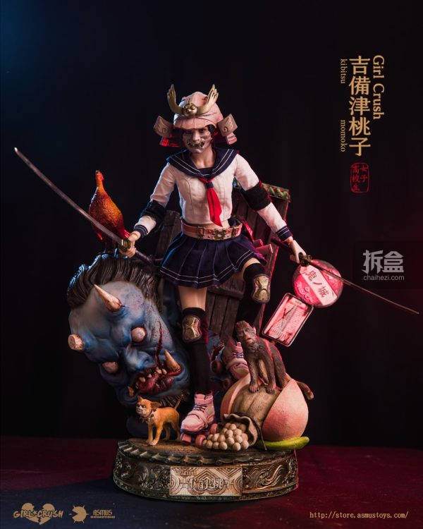 决色手机壳:ASMUS TOYS 爆裂女孩 第二弹 吉备津桃子1/6可动人偶-第25张图片-太平洋在线下载