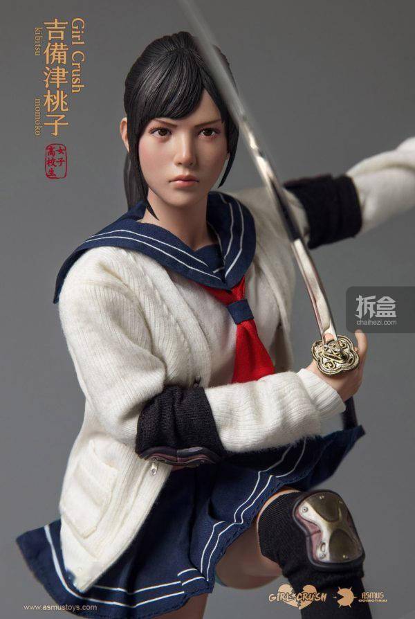 决色手机壳:ASMUS TOYS 爆裂女孩 第二弹 吉备津桃子1/6可动人偶-第40张图片-太平洋在线下载