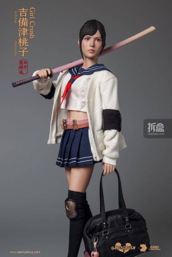 决色手机壳:ASMUS TOYS 爆裂女孩 第二弹 吉备津桃子1/6可动人偶-第44张图片-太平洋在线下载