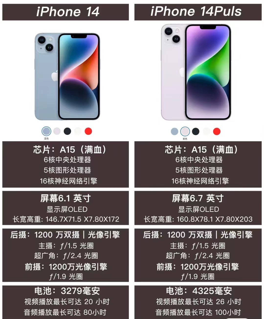 苹果普通版和加大版(苹果手机加版什么意思)-第4张图片-QuickQ官网